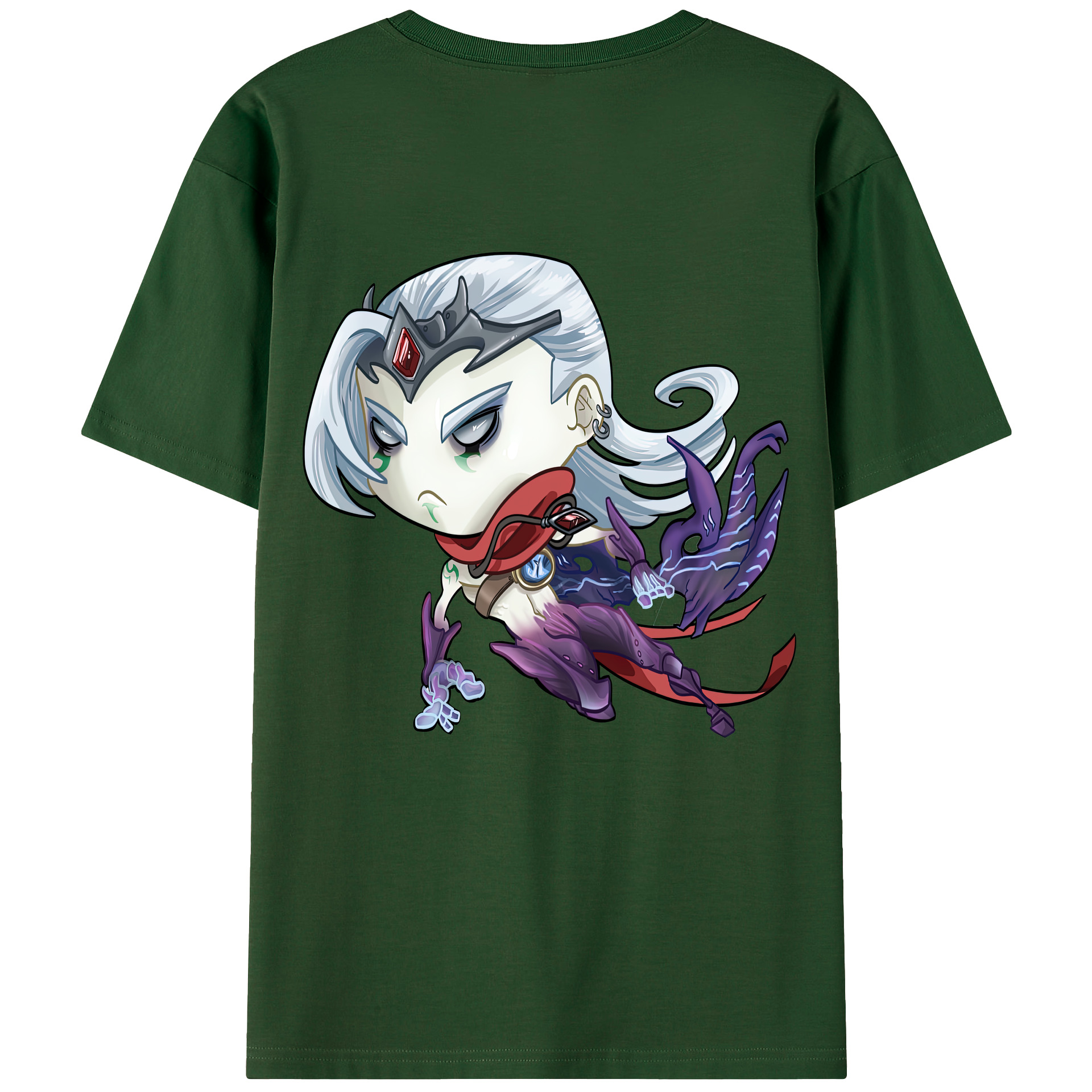 リーグ・オブ・レジェンド League of Legends LOL 綿100％半袖Tシャツ（背面プリント）